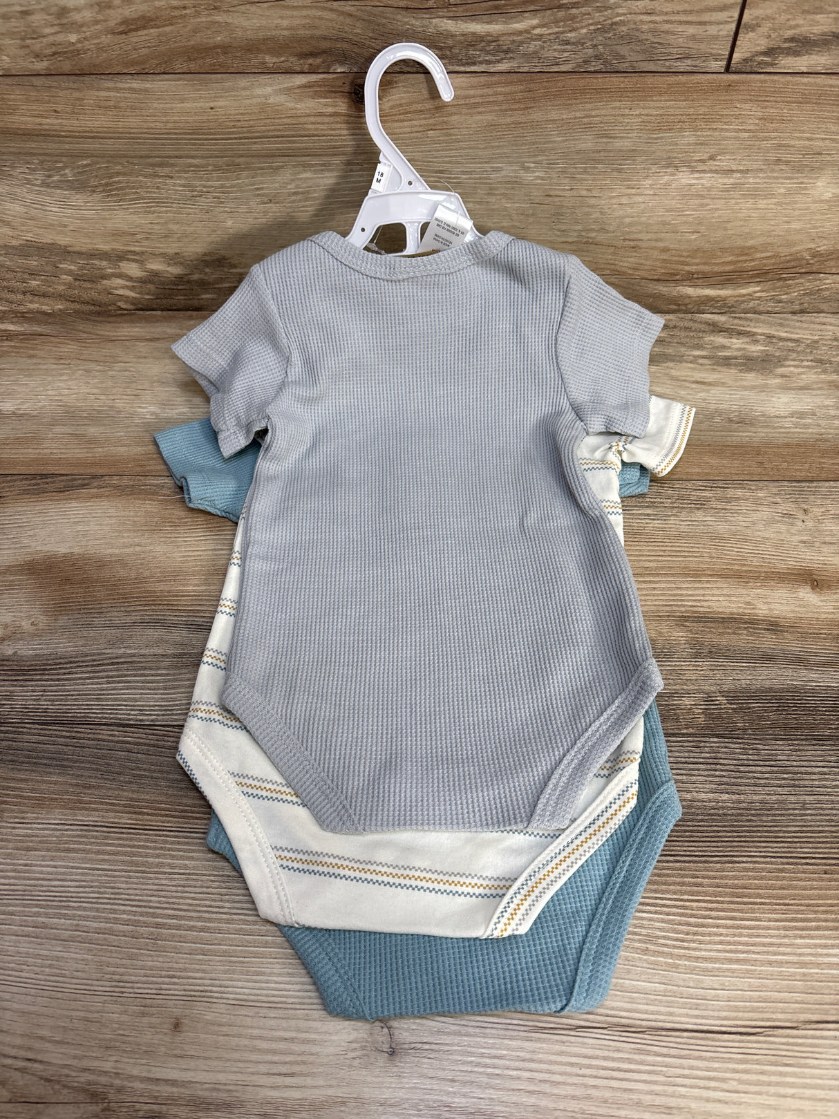NWoT Mario Lopez 3pk Short Sleeve Bodysuits sz 18m