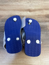 NEW Havaianas Flip Flops Blue sz 6c