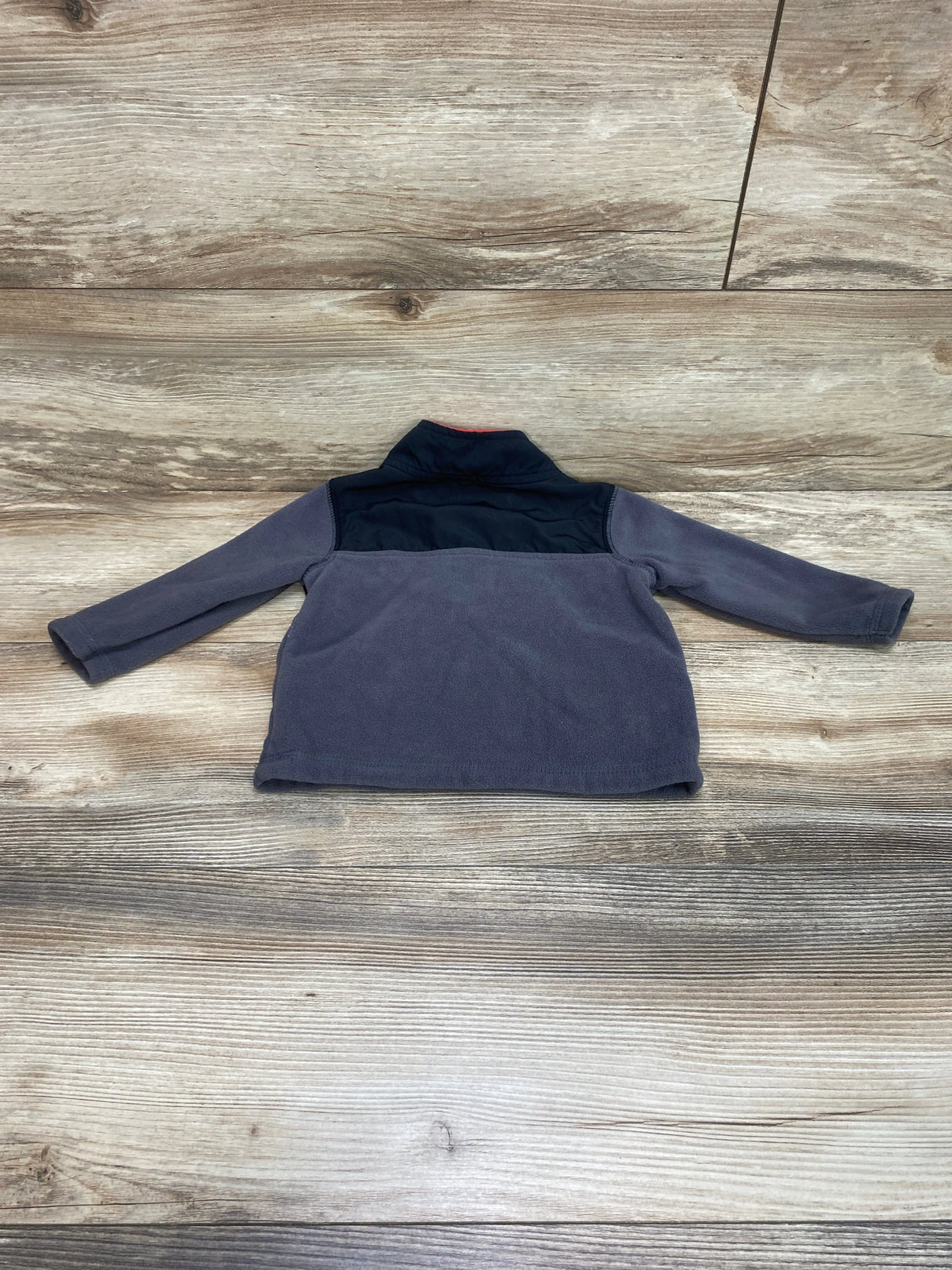 Carter's Fleece Color Block Pullover Black/Grey sz 12m