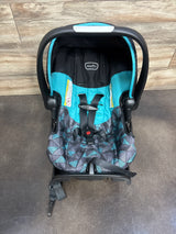 Evenflo Nurture Max Infant Car Seat in Dallas Blue