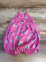 Carter's Fish Print Bubble Romper Pink sz 12m