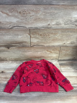 Marvel Spider-Man Pullover Sweatshirt Red sz 4T