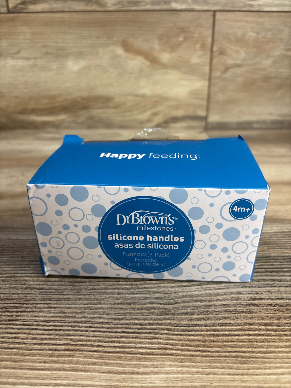 NEW Dr. Brown's Milestones Silicone Narrow Baby Bottle Handles, 3pk