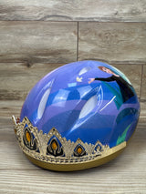 Disney Frozen 2 3D Tiara Child Bike Helmet - Purple 5T+