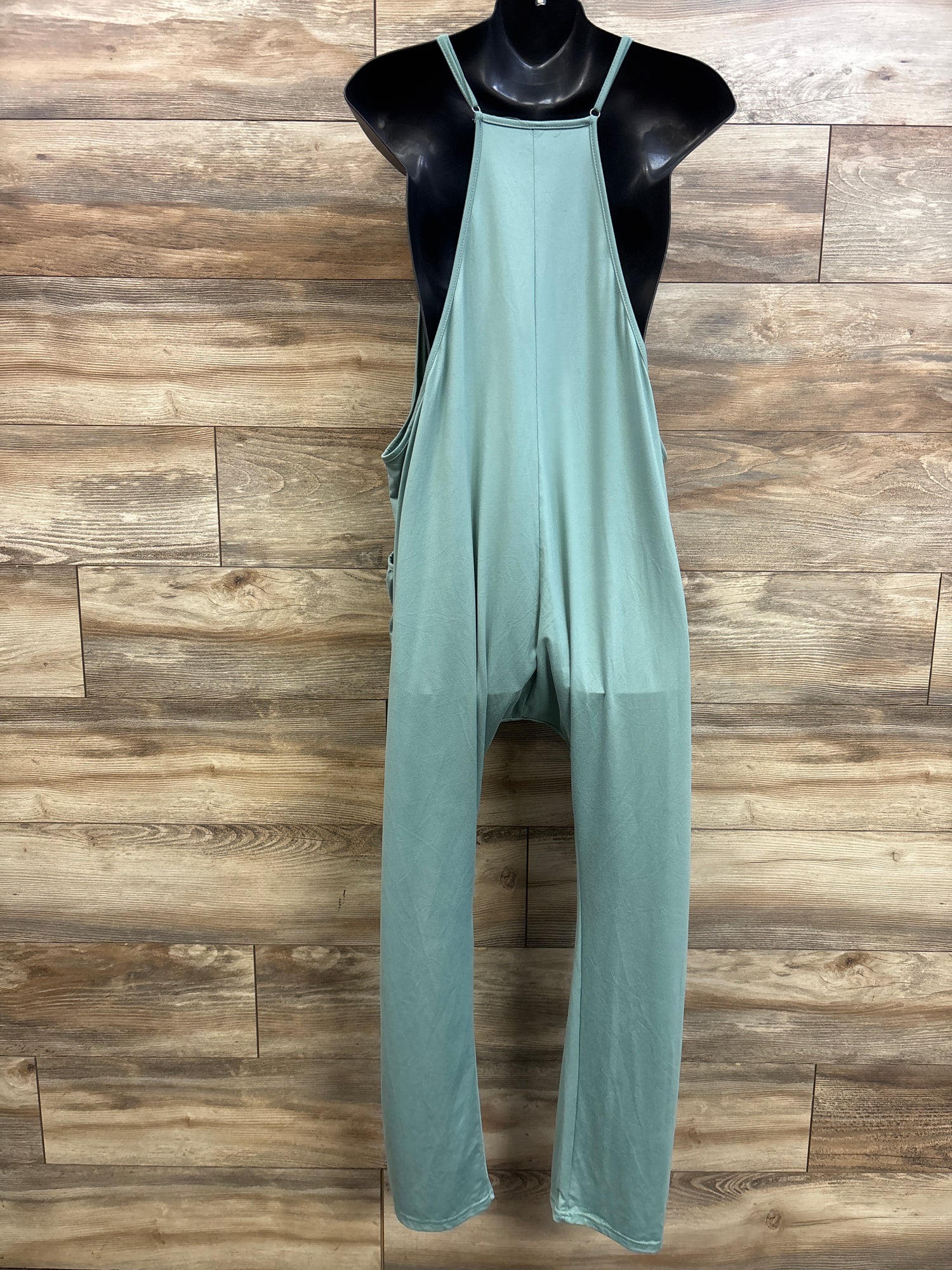 Sleeveless Maternity Jumpsuit Teal sz XL