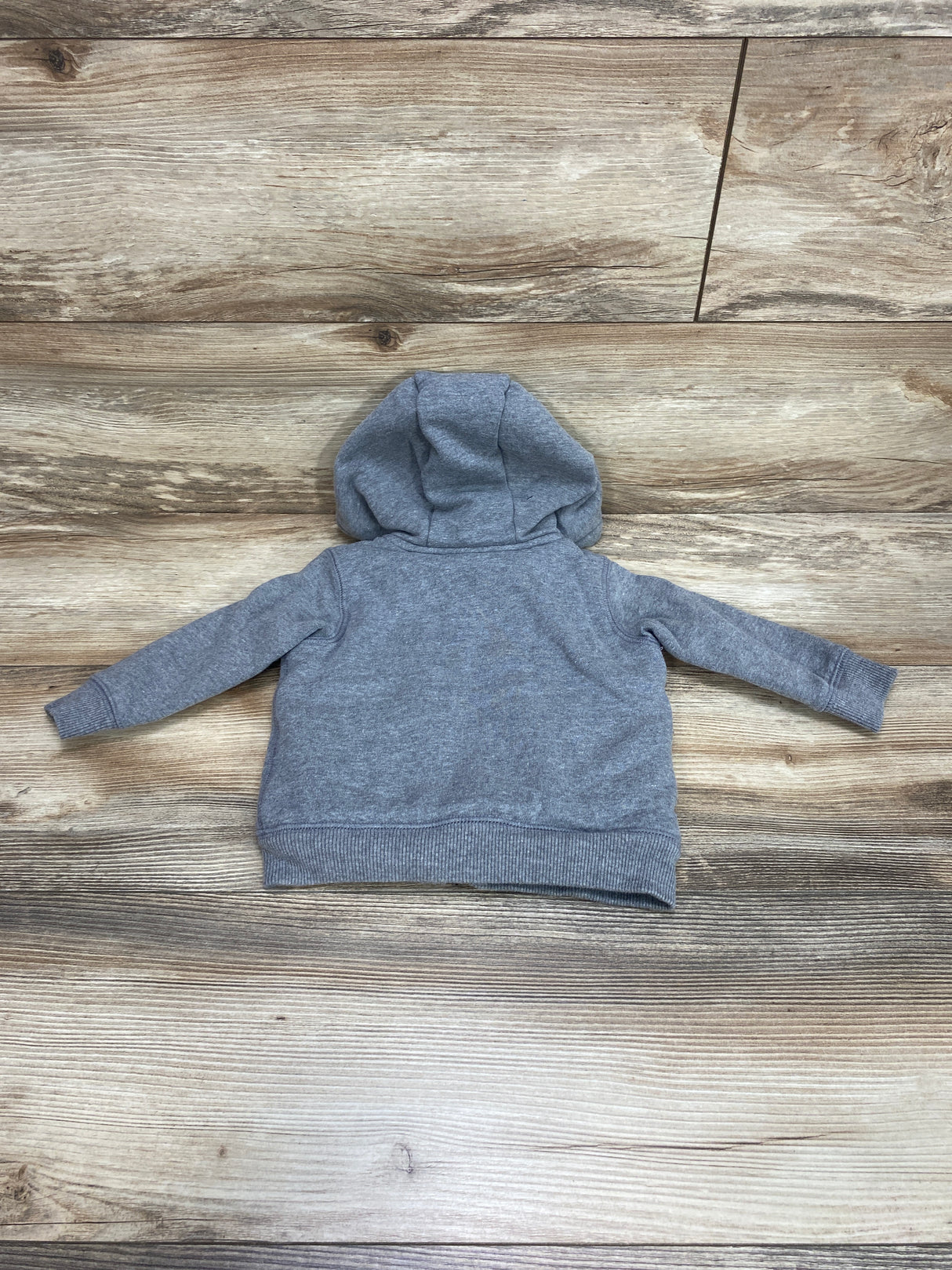 Carter's Fleece Full Zip Hoodie Grey sz 12m