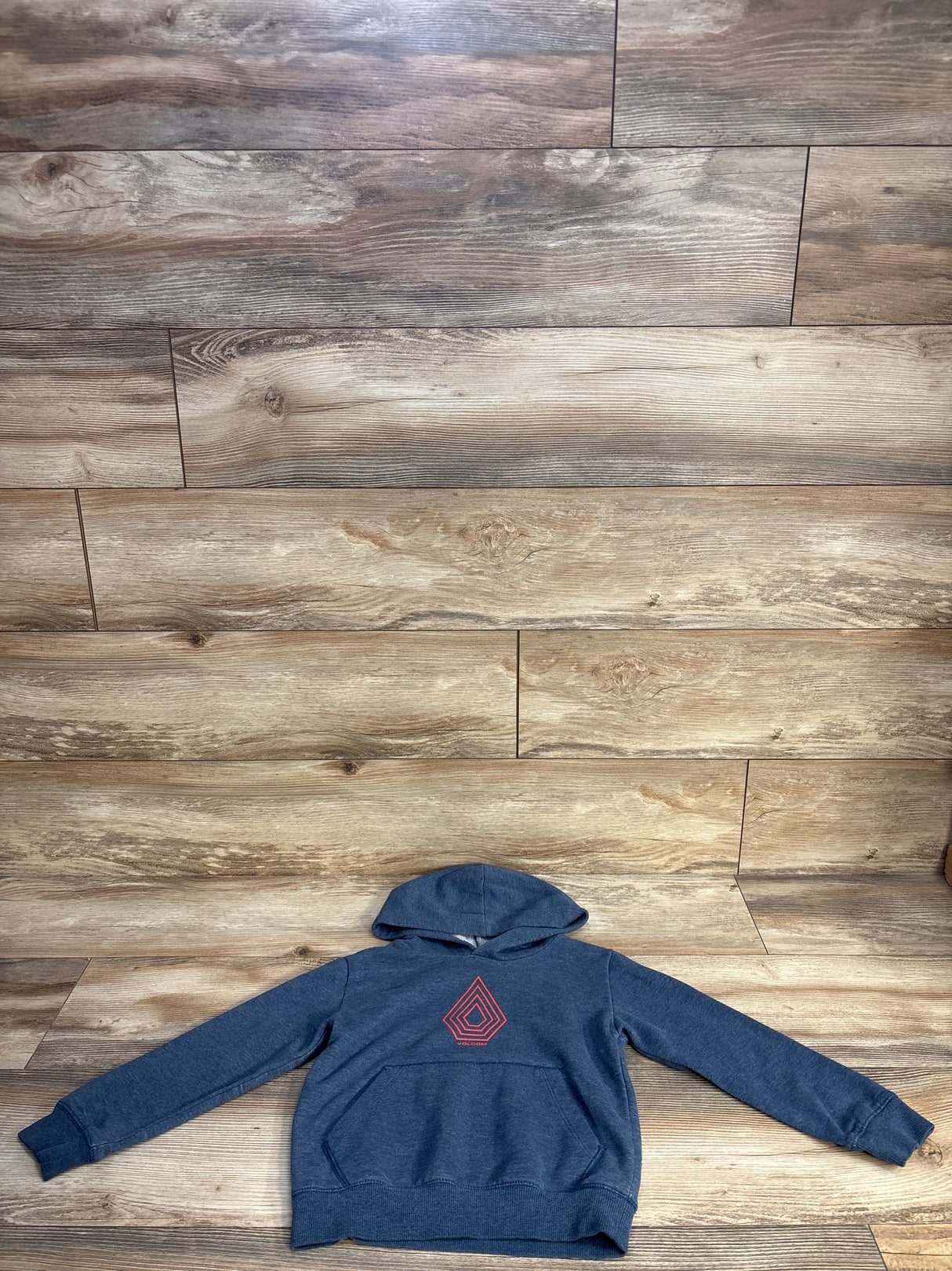 Volcom Logo Pull Over Sweater Blue sz 5T