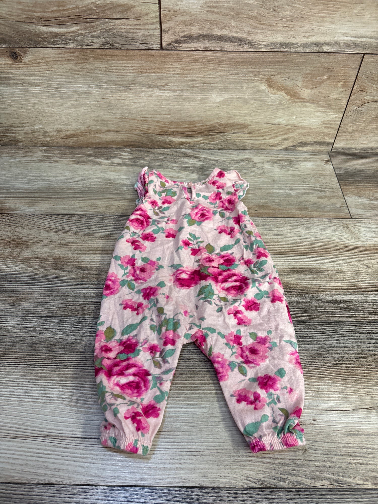 Children's Place Floral Jumpsuit Pink sz 0-3m
