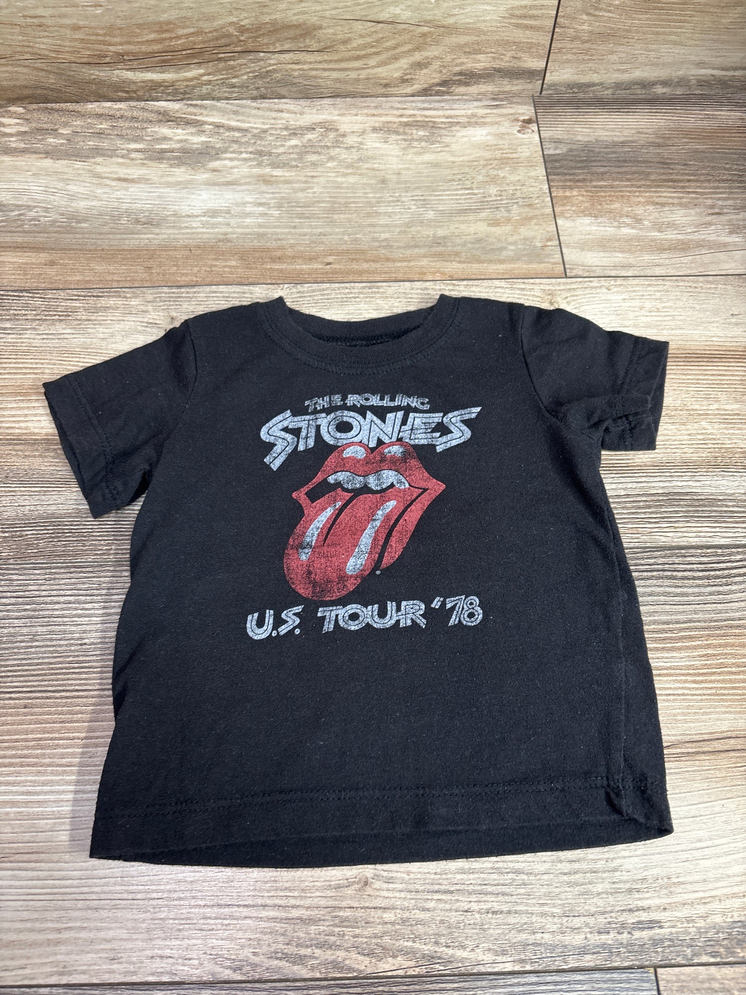 The Rolling Stones Shirt Black sz 12m