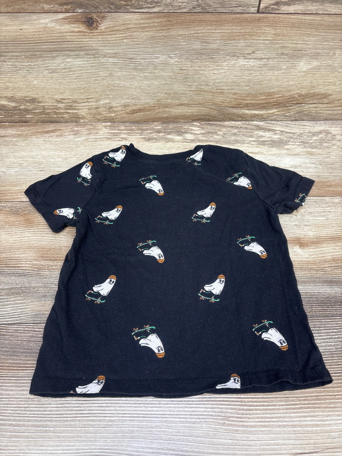 Old Navy Skateboarding Ghost Shirt Black sz 4T
