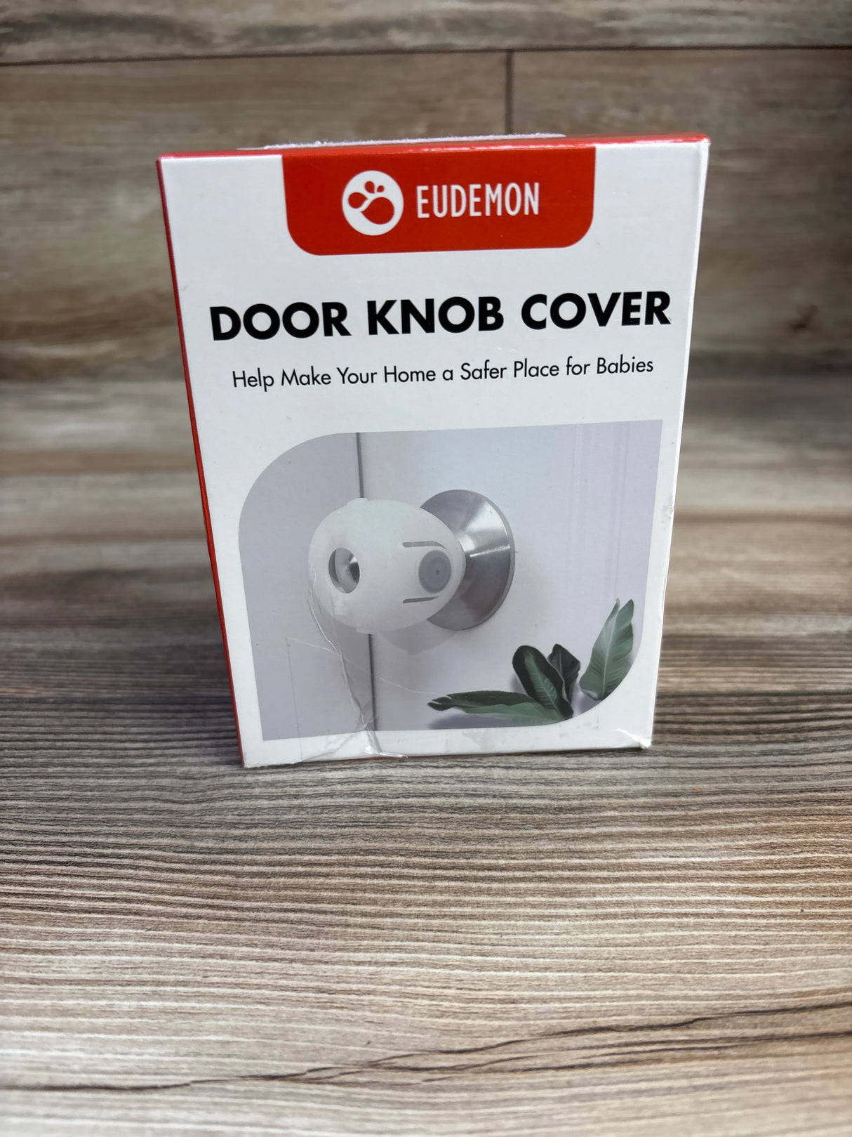 NEW Eudemon 4pk Door Knob Covers White