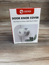 NEW Eudemon 4pk Door Knob Covers White