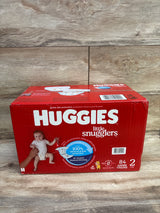 NEW Huggies Little Snugglers Diapers Size 2 84ct