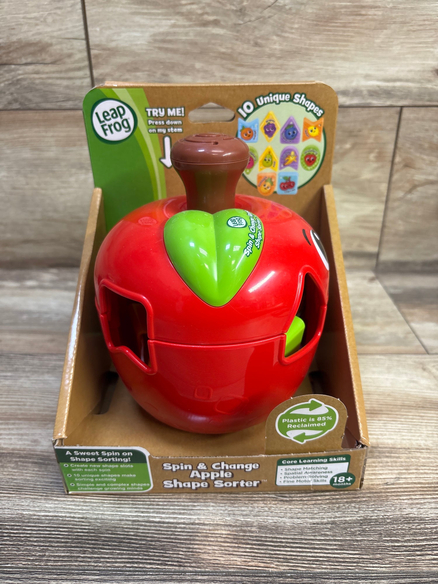 NEW Leapfrog Spin & Change Apple Sorter