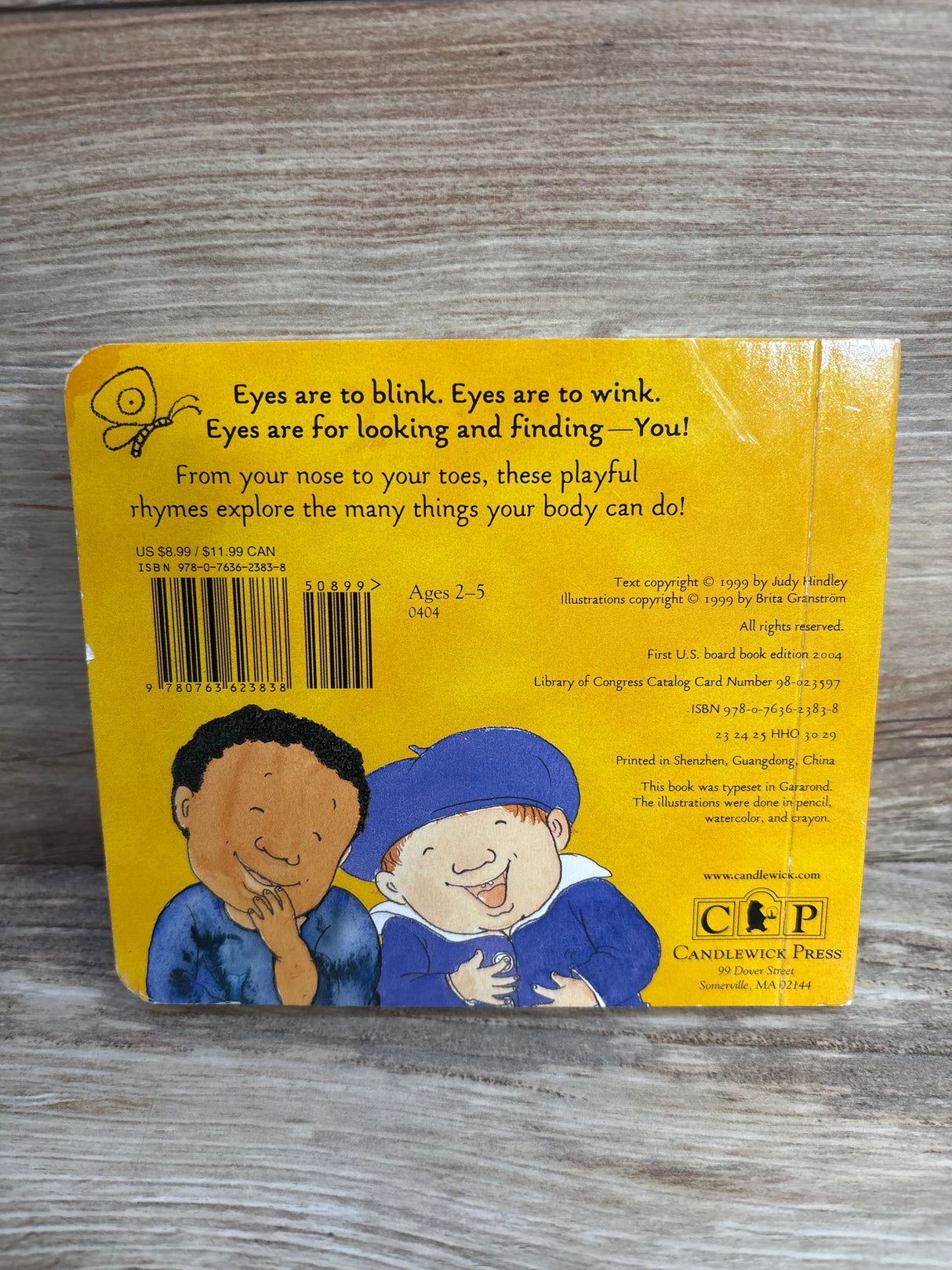 Eyes, Nose, Fingers, and Toes: A First Book All About You Board Book