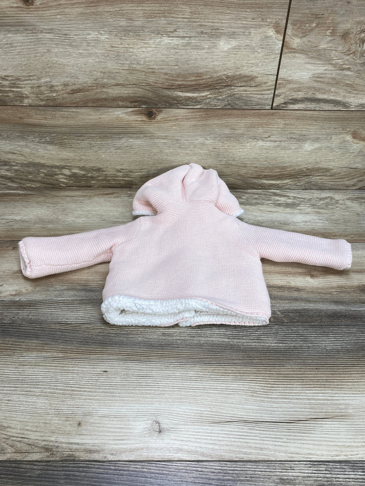 Carter's Sherpa Lined Cardigan Pink sz 6m