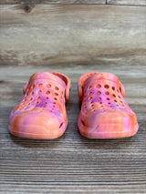 Joybees Varsity Clogs in Melon Cloud Tie Dye sz 6/7c