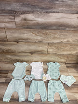 Disney Baby Wishes + Dreams The Lion King 9pc Set Green sz Newborn