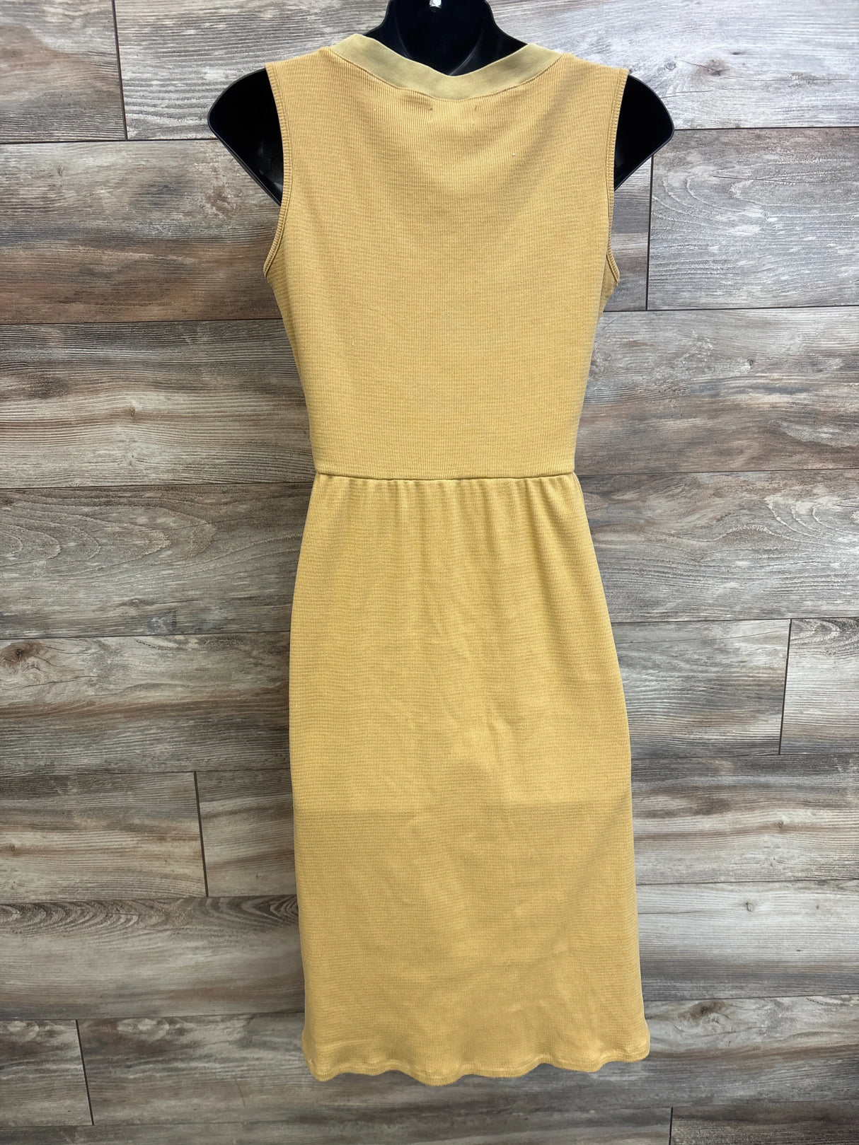 Roolee Mom Nursing Tank Dress Yellow sz Small