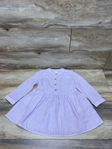 Cat & Jack Striped Dress Purple sz 4T