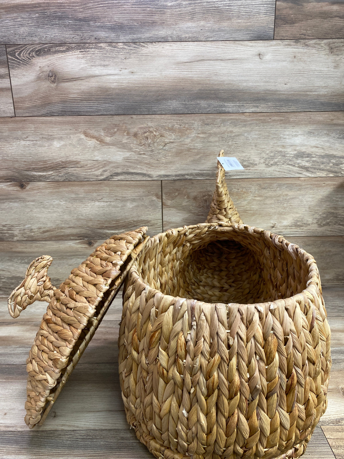 NEW Place & Time Everyday Whale Woven Storage Basket