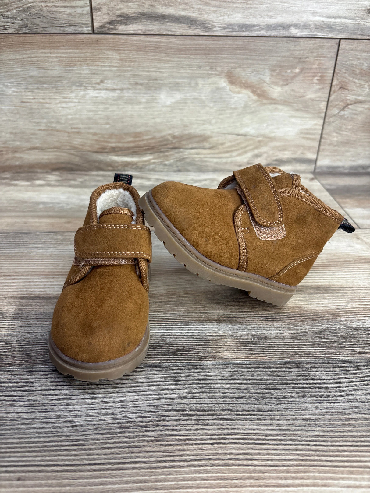 Cat & Jack Toddler Boys' Magnus Boots Brown sz 5c