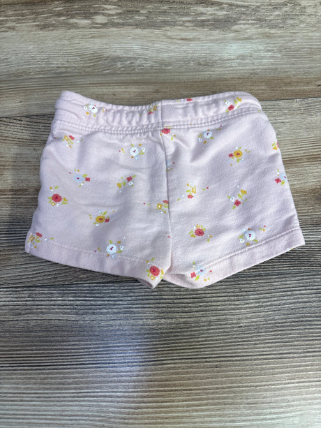 Cat & Jack Floral Drawstring Shorts Pink sz 18m - Me n Mommy To Be
