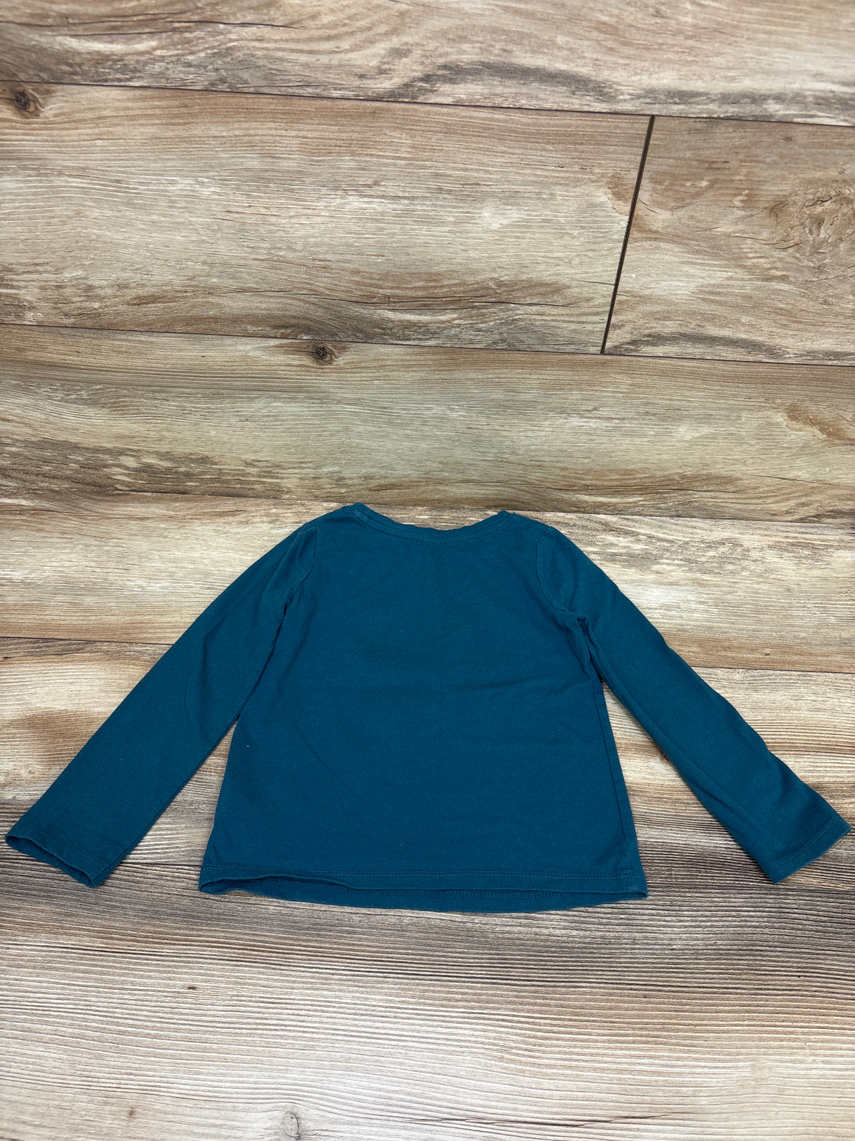 Cat & Jack Long Sleeve Shirt Teal sz 4T