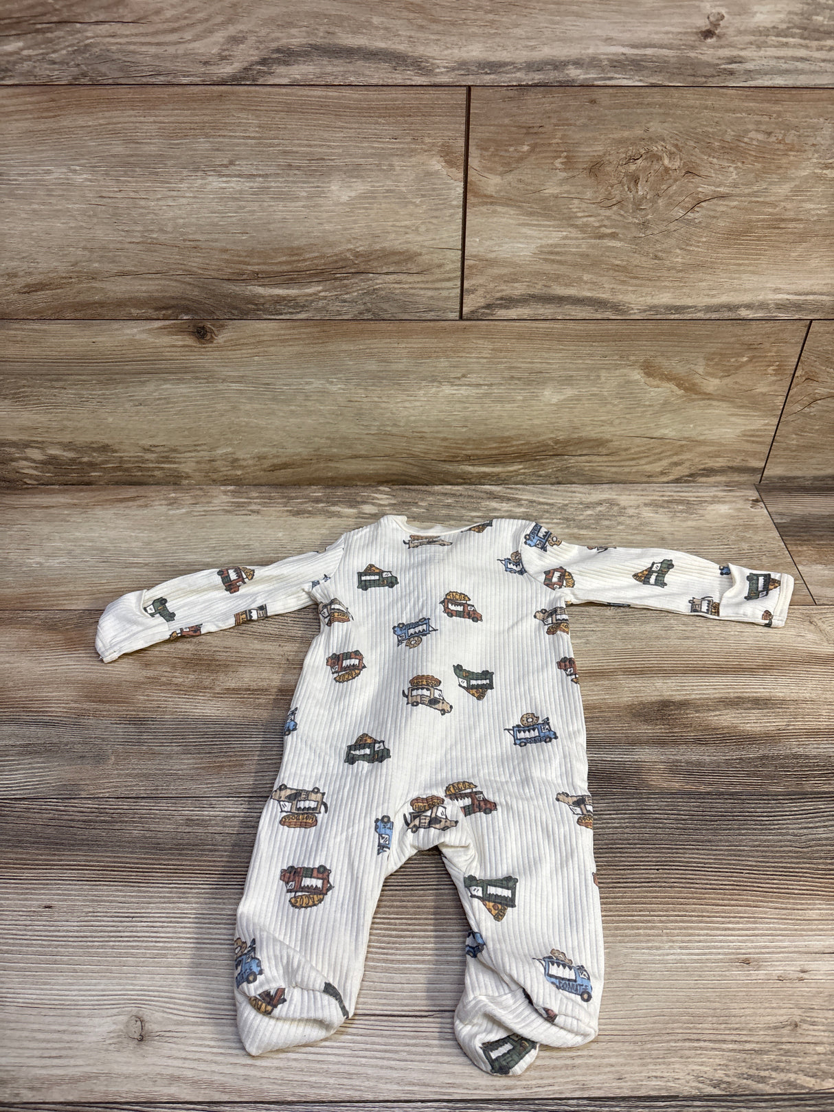 Carter's Ribbed Sleeper Ivory sz 3m