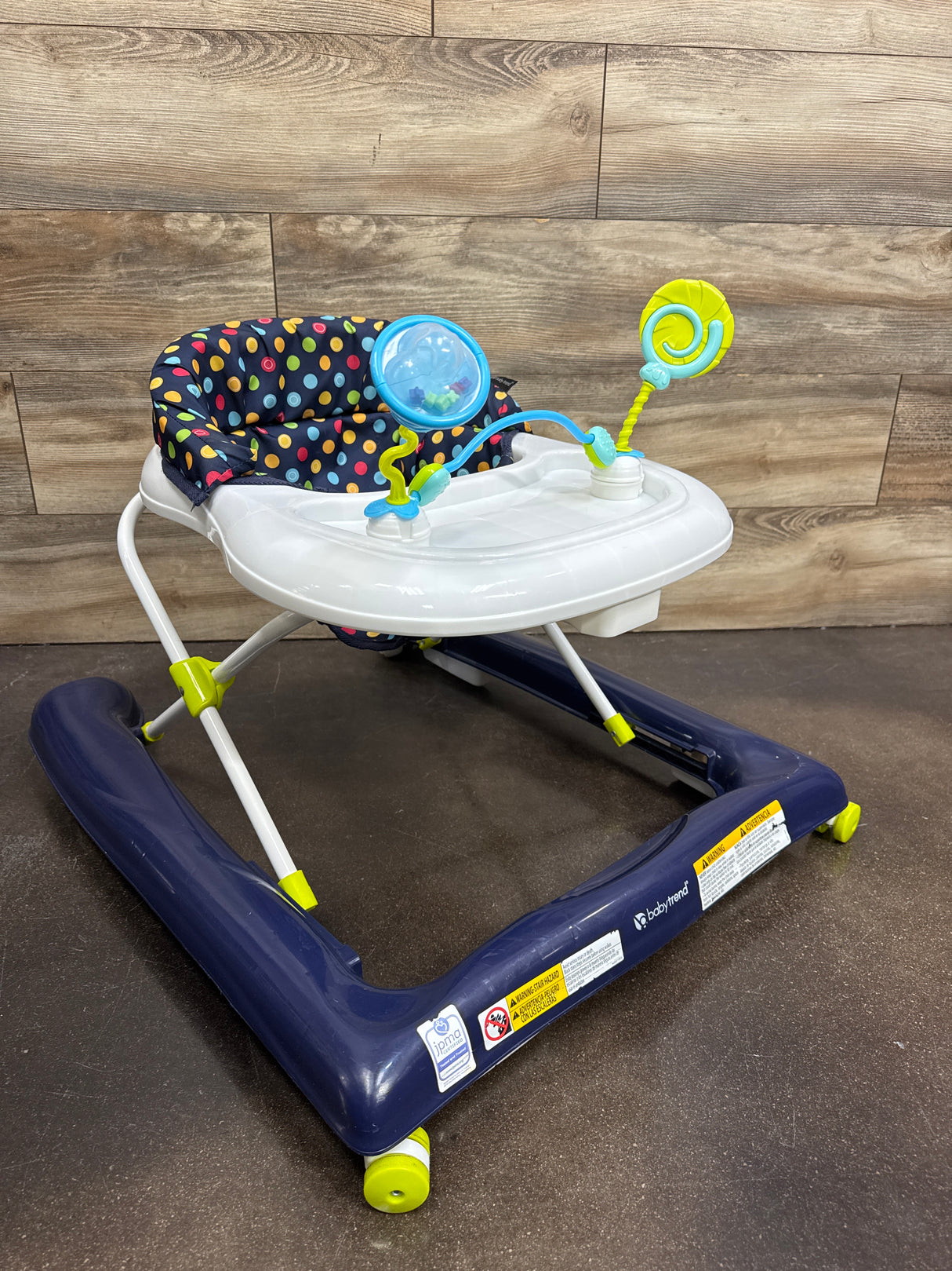 Baby Trend 2.0 Activity Walker in Blue Sprinkles