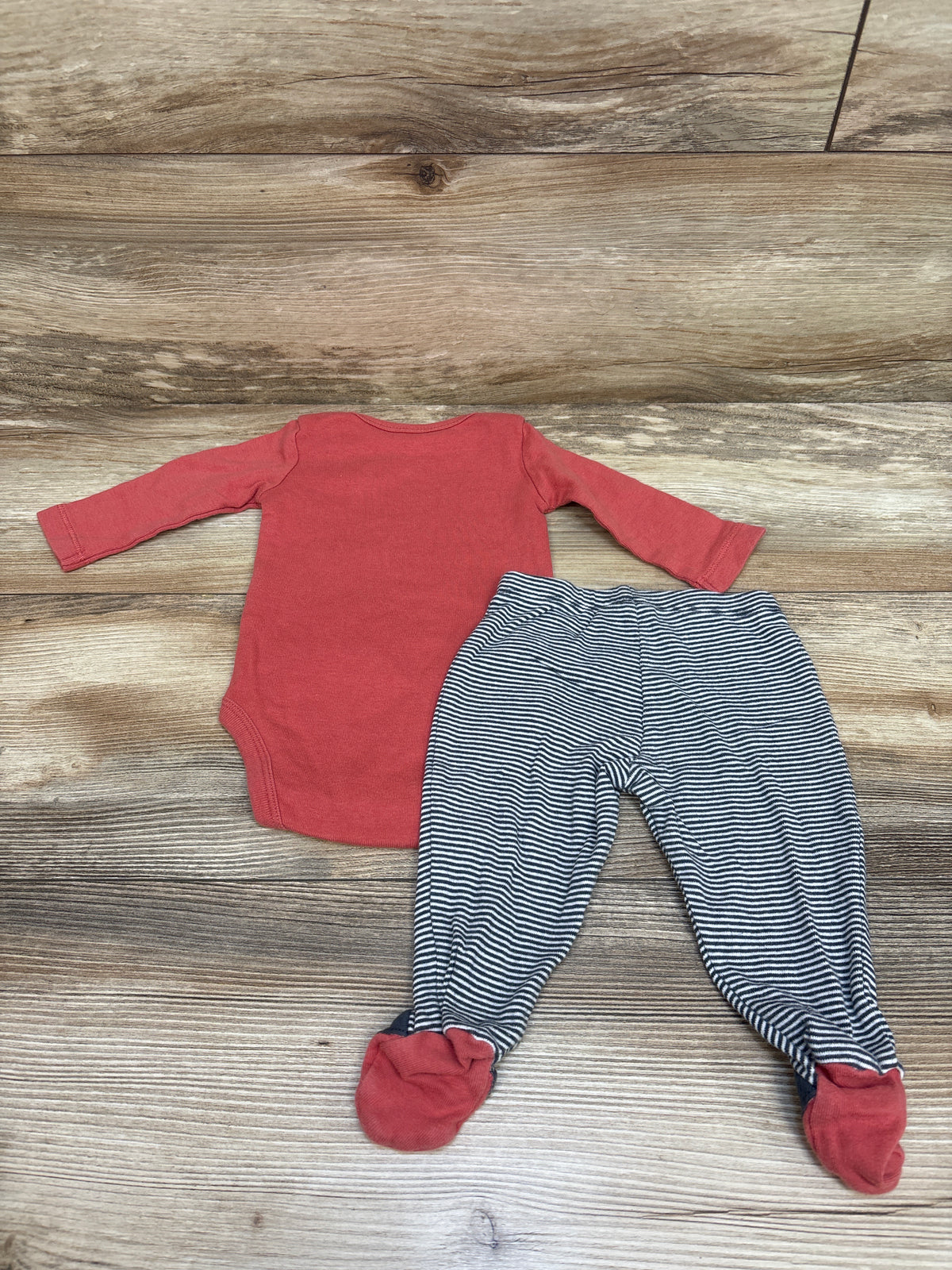 Carter's 2pc 'My Best Friend Has Paws' Bodysuit & Pants Set Red sz 3m