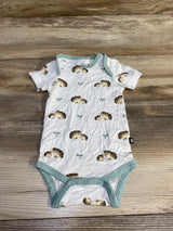 NEW Kyte Baby Bodysuit in Hedgehog White sz 0-3m