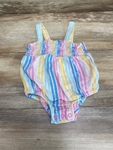 Okie Dokie Striped Sunsuit Pink sz 9m