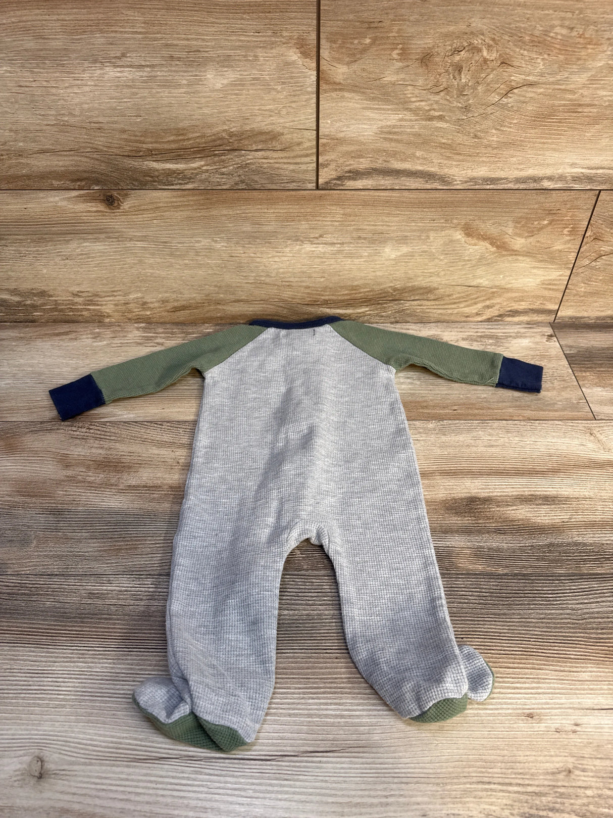 7 For All Mankind Thermal Sleeper Green sz 3-6m
