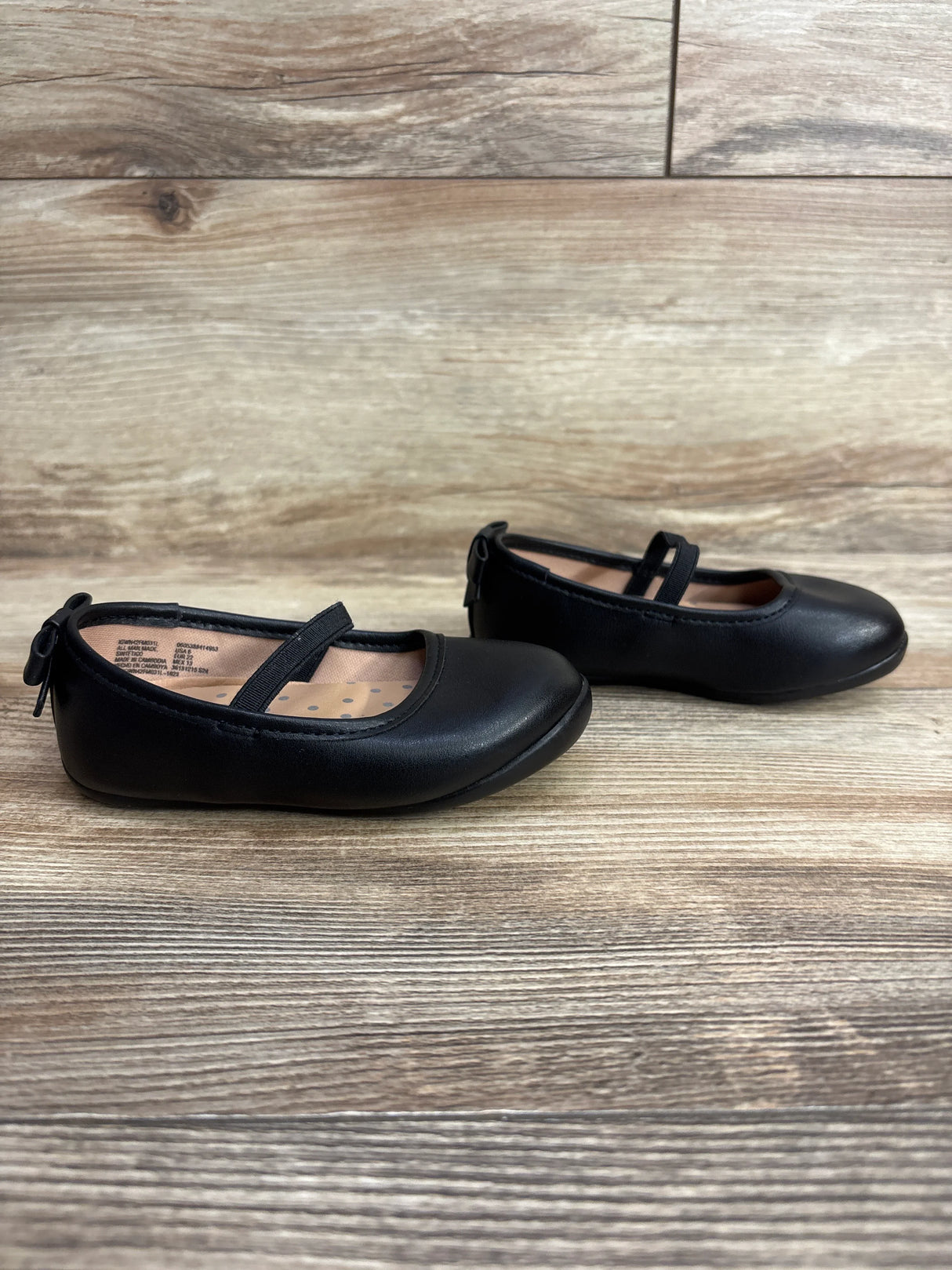 Wonder Nation Bow Ballet Flats sz 6c