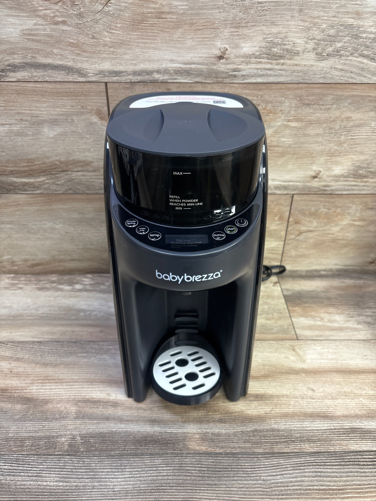 Baby Brezza Pro Advanced Formula Mixer Black