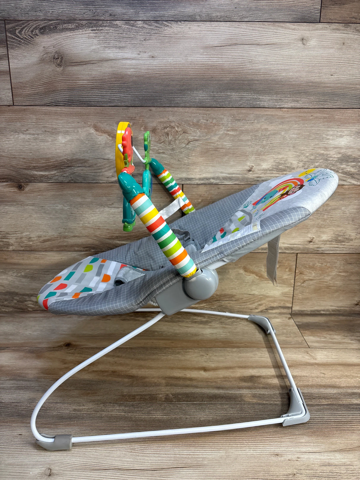 Bright Starts Playful Paradise Vibrating Baby Bouncer - Me n Mommy To Be