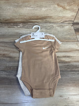 NEW Nike 2pk Bodysuits Tan sz 6m