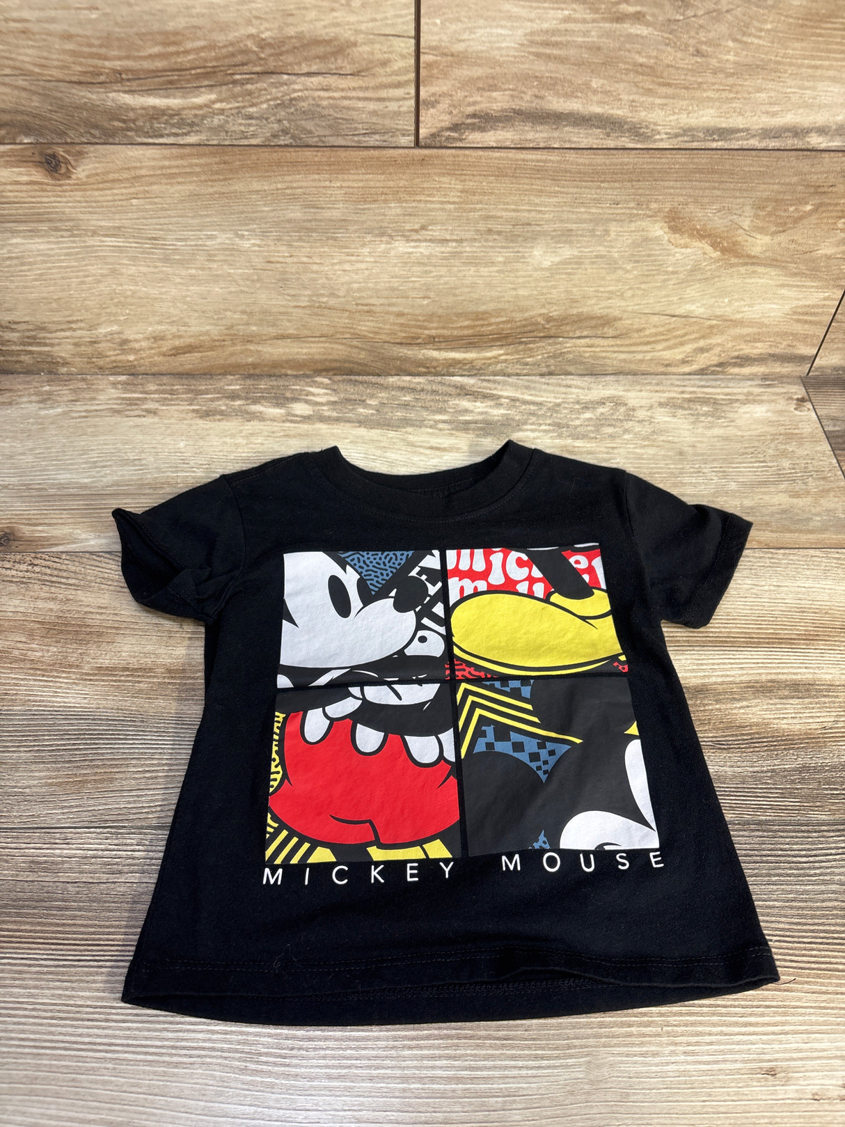 Disney Mickey & Friends Shirt Black sz 2T
