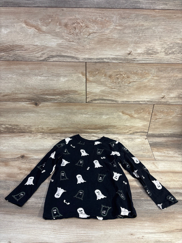 Old Navy Ghost Long Sleeve Shirt Black sz 5T - Me n Mommy To Be