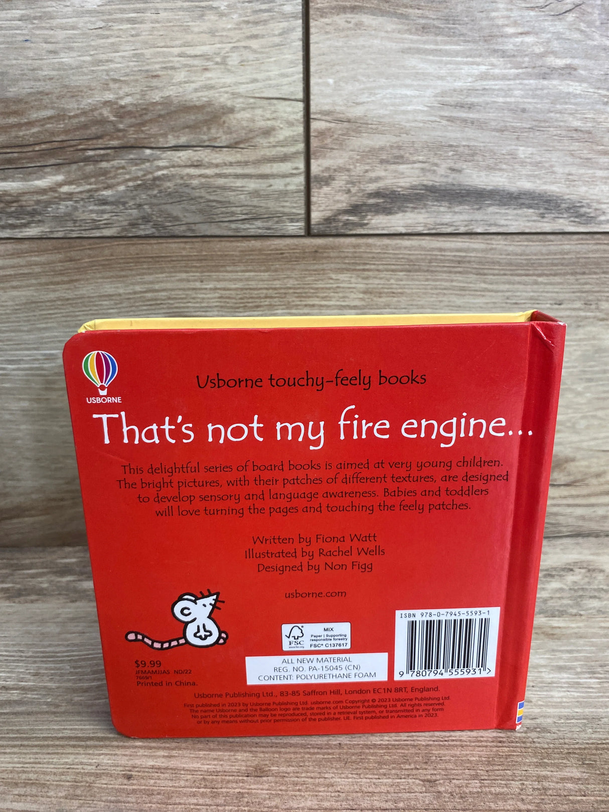 That's Not My Fire Engine... Touchy-Feely Board Book