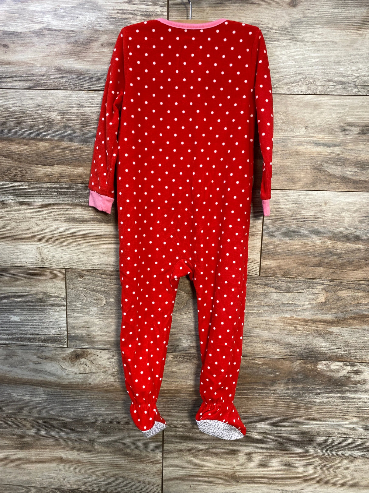 Carter's Polka Dot Blanket Sleeper Red sz 3T