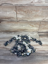 Gigi & Max Bamboo Tutu Bodysuit Floral Camo sz 6m