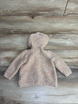 Old Navy Hooded Button-Front Knit Cardigan Multicolor sz 6-12m