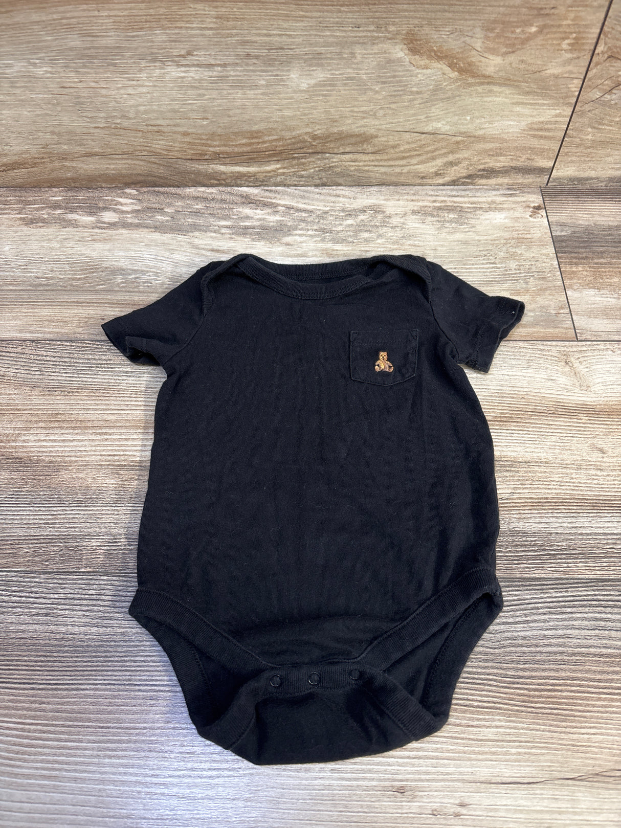 Baby Gap Pocket Bodysuit Black sz 6-12m