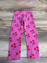 Hanna Andersson Floral Print Leggings Pink sz 4T
