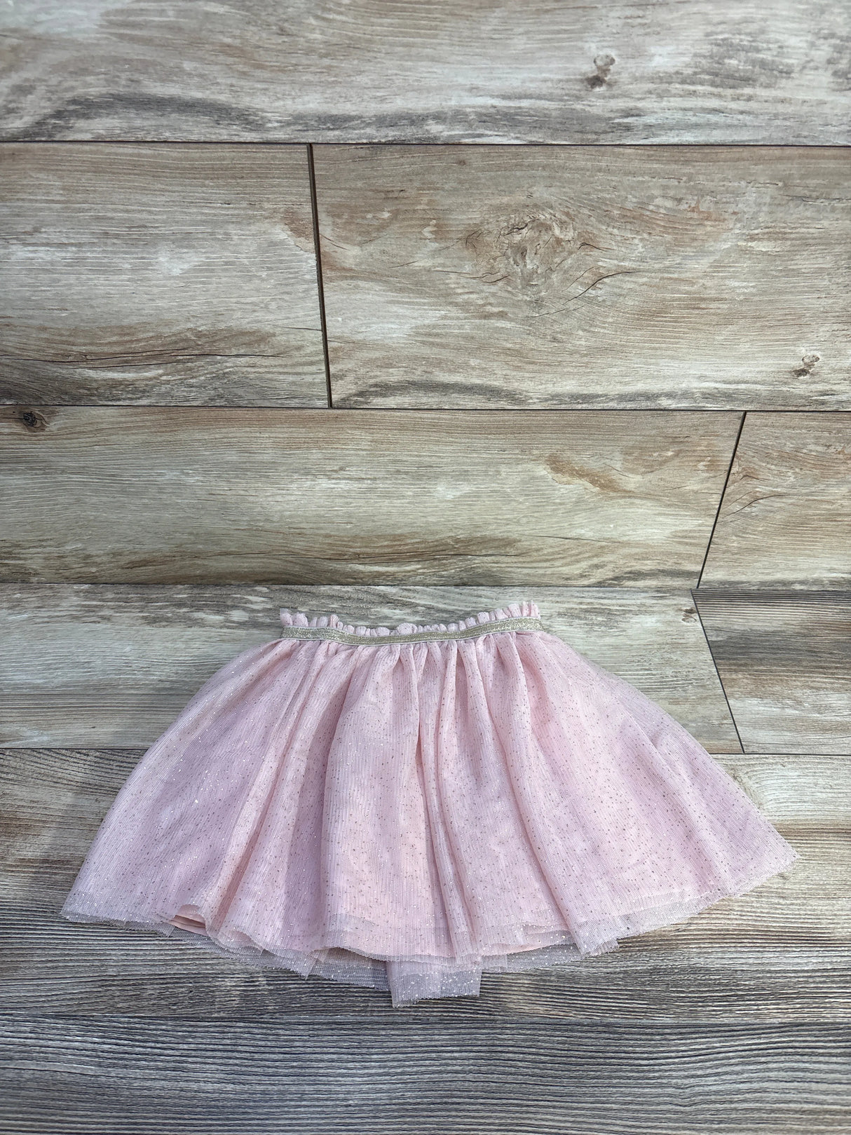 Cat & Jack Sparkly Tulle Skirt Pink sz 4T