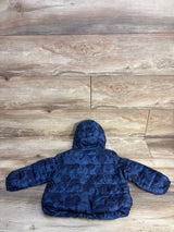 Baby Gap x Disney Mickey Mouse Puffer Jacket Blue sz 18-24m