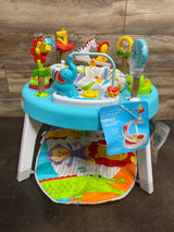 NEW Fisher Price 3-in-1 Sit-to-Stand Activity Center In Jazzy Jungle