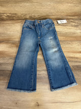 NEW Gap Denim High Rise Flare Jeans Blue sz 2T - Me n Mommy To Be